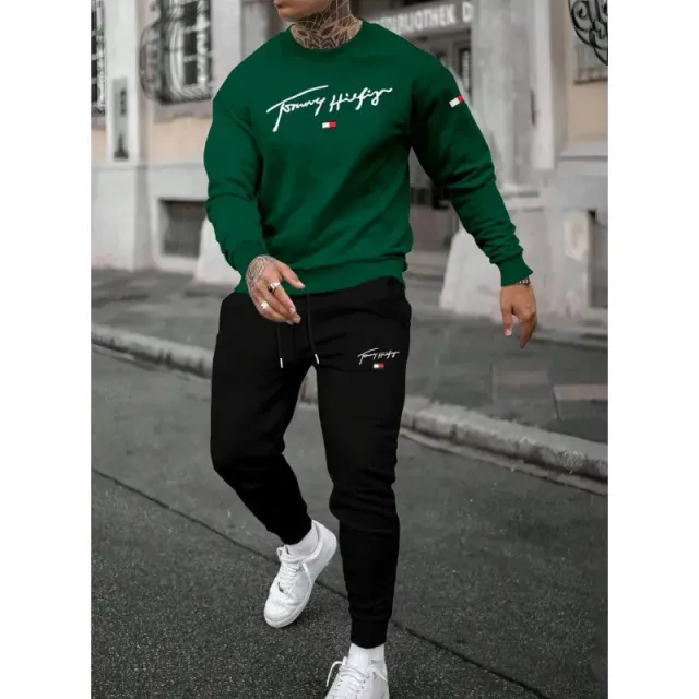 Tommy Hilfiger Crewneck Sweatshirt Signature Script Logo