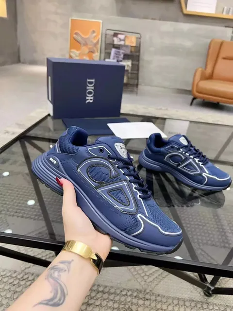 Dior B22 Navy Mesh