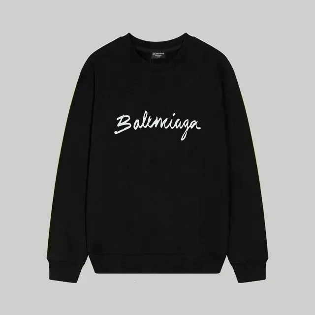 Balenciaga Crewneck Sweatshirt Script Logo