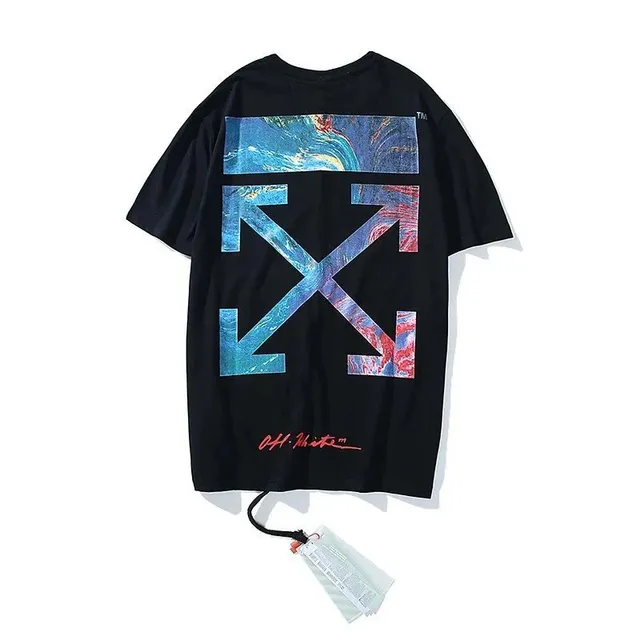Off-White Arrow Graphic Tee Marbled Arrows