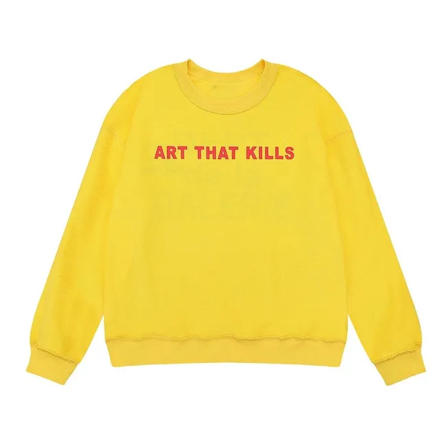 Crewneck Sweatshirt Art That Kills Print
