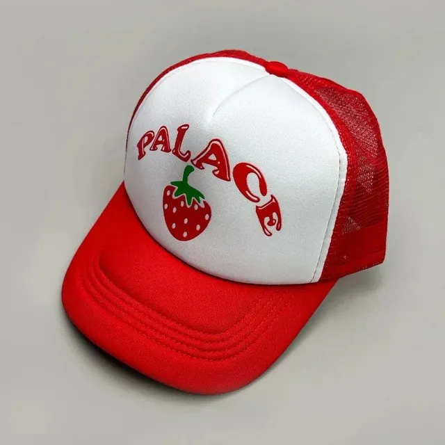 Palace Trucker Cap Strawberry