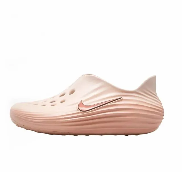 Nike Clog Metallic Rose Gold Swoosh