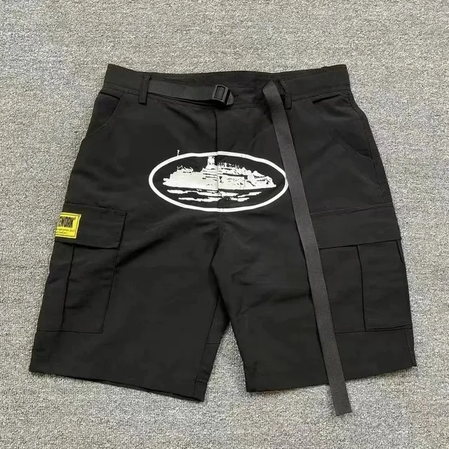 Corteiz Cargo Shorts Ship Logo