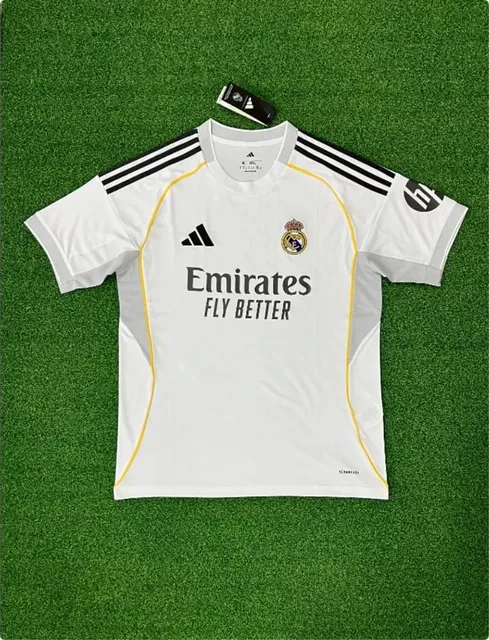 Adidas Real Madrid Home Jersey Emirates Fly Better