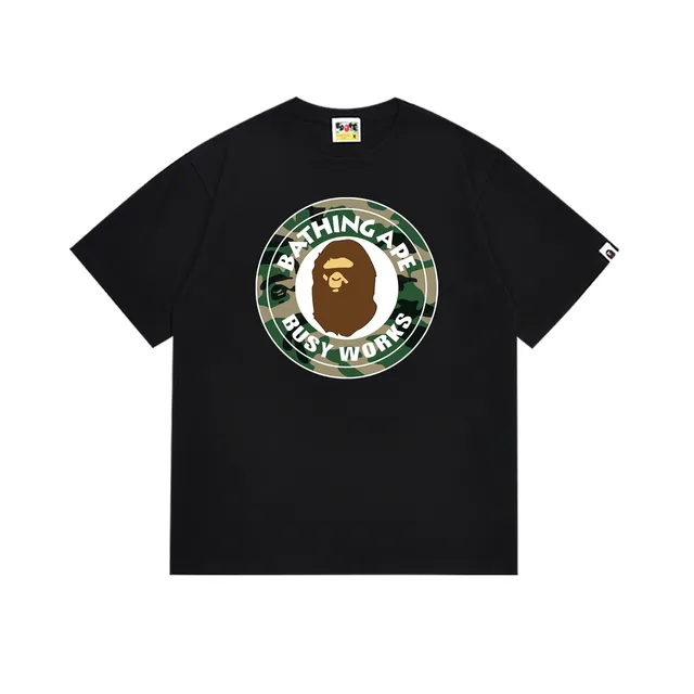 BAPE T-Shirt Camouflage Logo