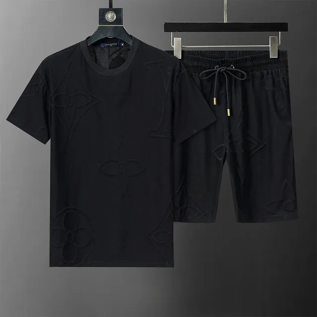 Louis Vuitton Monogram Embossed Set Black