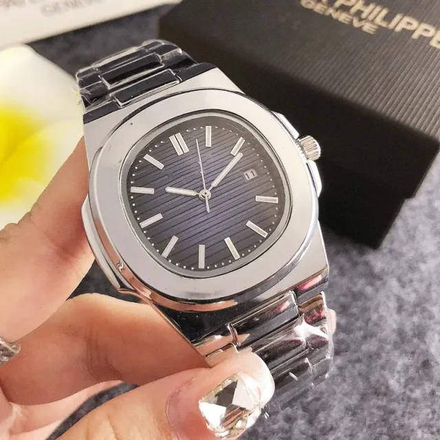Patek Philippe Nautilus Steel Case with Grey Dial