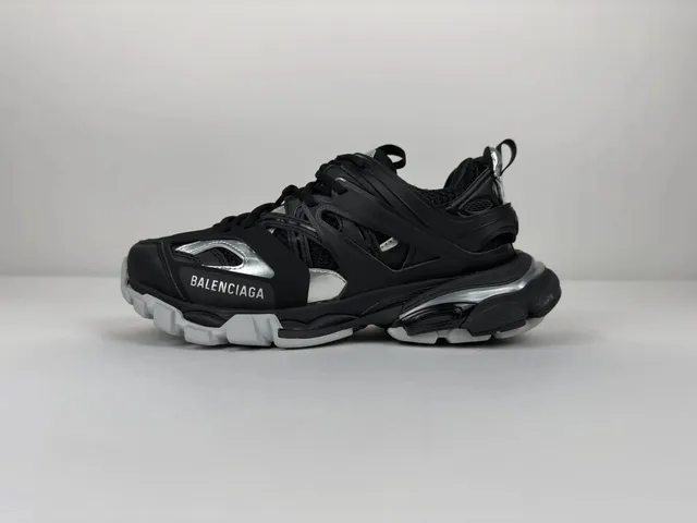 Balenciaga Triple S Black Silver