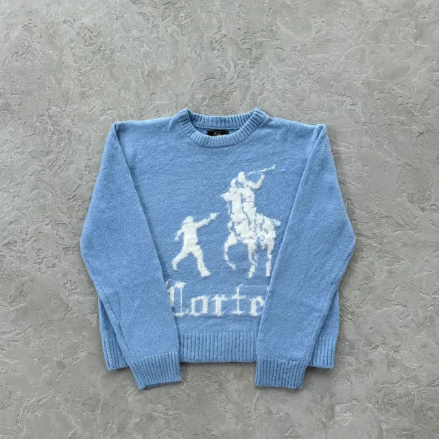 Polo Ralph Lauren Polo Knit Sweater Riding Logo Intarsia
