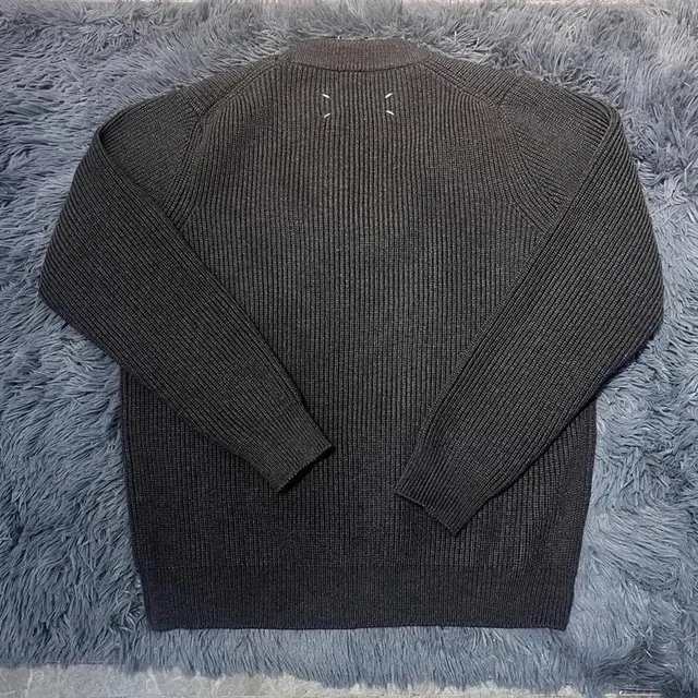 Maison Margiela Ribbed Knit Sweater Four-Stitch Detail