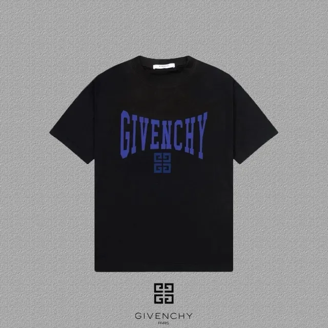 Givenchy Arch Logo T-Shirt Blue Print