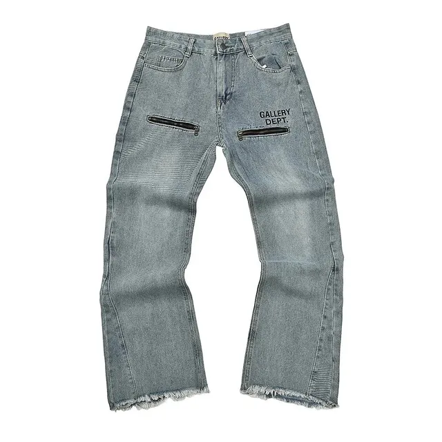 Zipper Pocket Jeans Gallery Dept. Logo