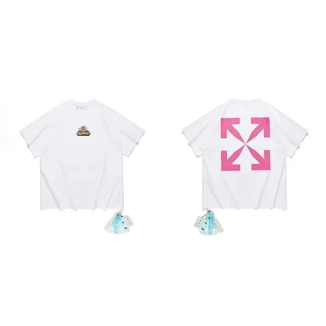 Off-White Arrow T-Shirt Pink Arrow