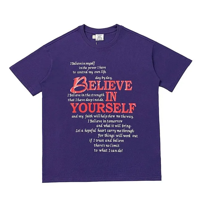 Vetements Graphic T-Shirt Believe in Yourself Print