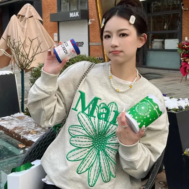 燕麦绿刺绣