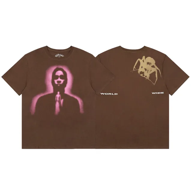 Sp5der Graphic Tee World Wide