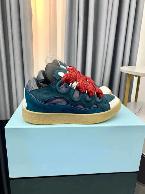 Lanvin Future Low Navy Red