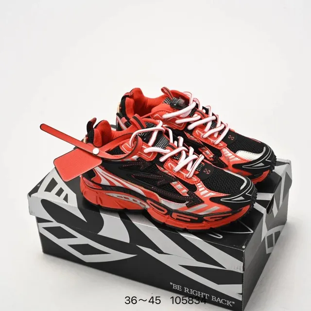 Off-White x Nike Red Black White
