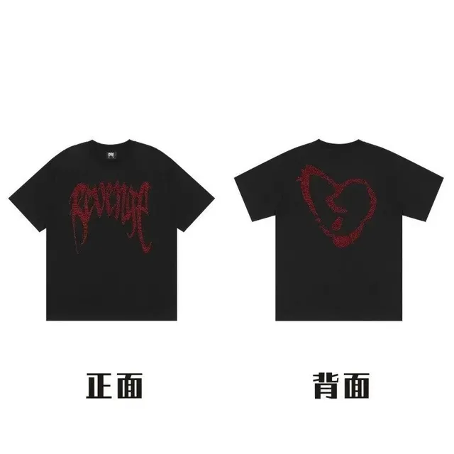 524-黑色-烫红钻