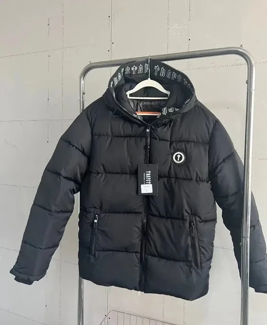 Broken Planet Puffer Jacket Logo Hood