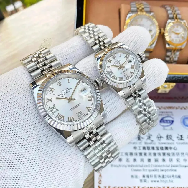 Rolex Datejust Mother-of-Pearl Dial with Diamond Hour Markers
