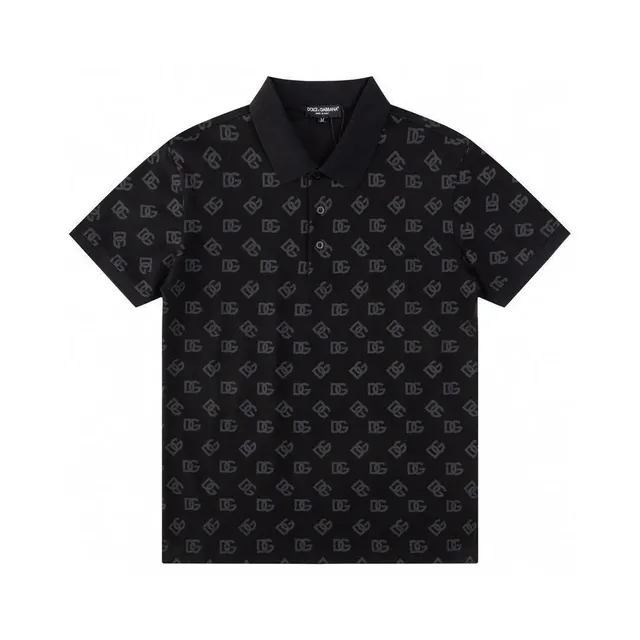 Dolce & Gabbana Polo Shirt Monogram Print
