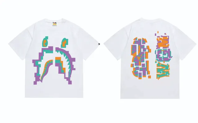 BAPE Shark Tee Pixelated Shark