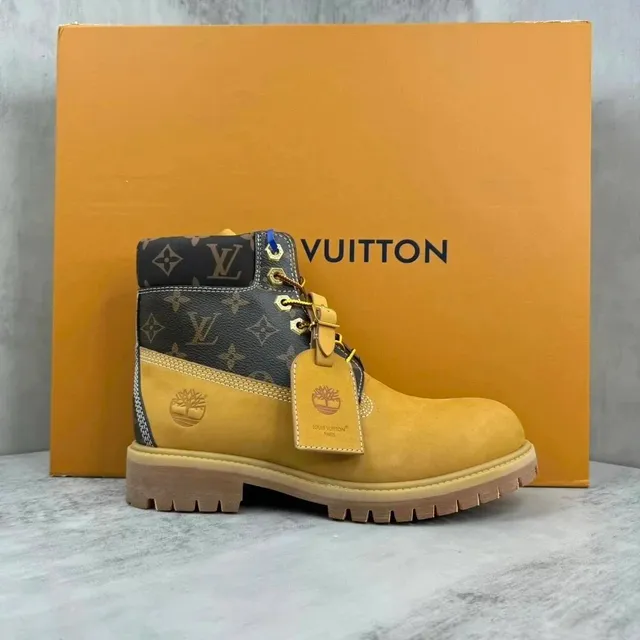 Louis Vuitton Timberland x LV Boot Monogram Suede