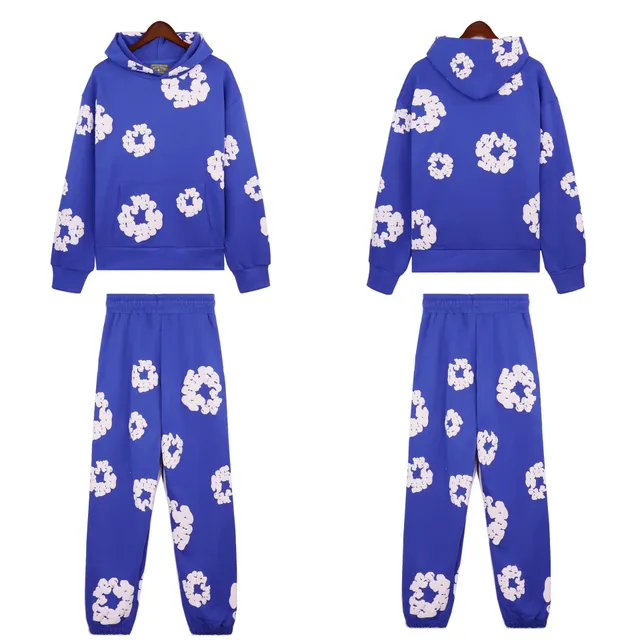 Hoodie and Jogger Set Cloud Print