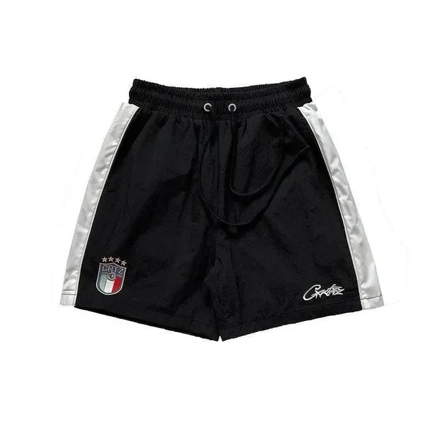 Corteiz Track Shorts Italy Shield