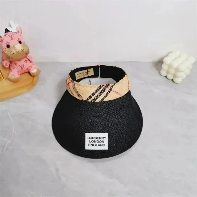 Burberry Visor Checkered Trim