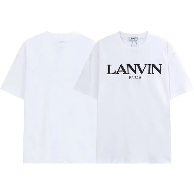 Lanvin Logo T-Shirt Black Logo