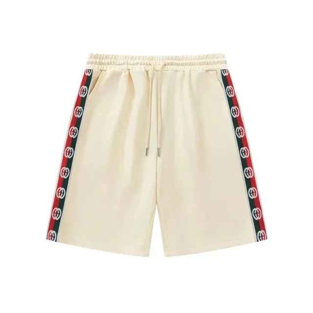 Gucci Web-Striped Shorts GG Tape Side Stripe