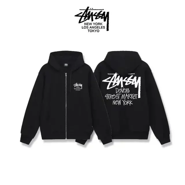 Stüssy Zip-Up Hoodie Dover Street Market NYC