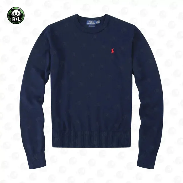 Polo Ralph Lauren Crewneck Sweater Pony Logo Jacquard