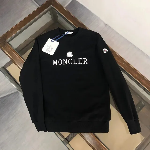 Moncler Crewneck Sweatshirt Logo Embroidered