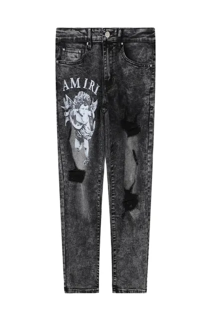 Amiri jeans Angel Print
