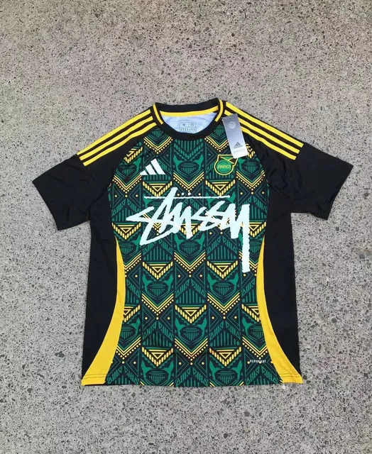 Adidas × Stüssy Jamaica National Team Jersey Stussy x Jamaica