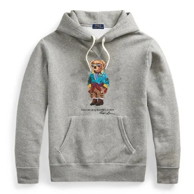 Polo Ralph Lauren Polo Bear Hoodie Heather Grey