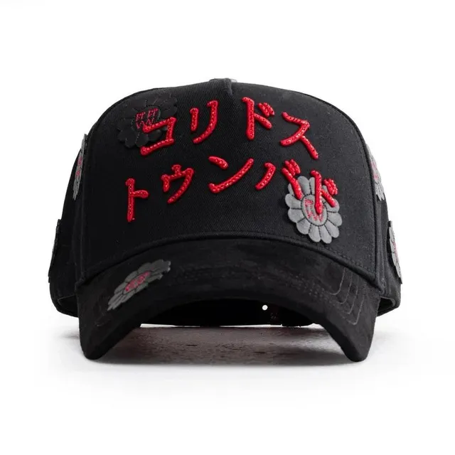 Fragment Design Cap Kanji Floral Embroidery