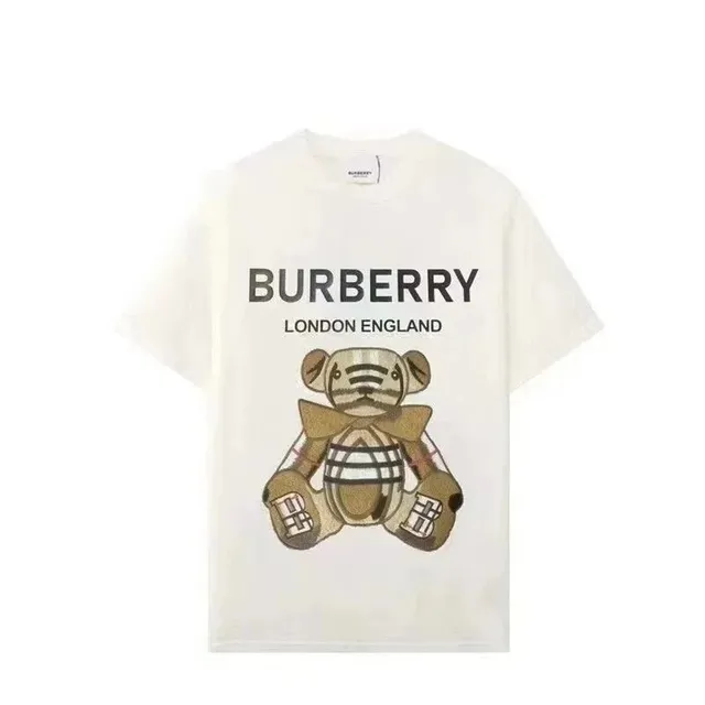 Burberry Graphic Tee Bear Logo Print