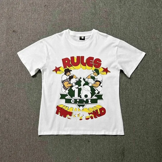 Corteiz Rules Tee Baseball Graphic