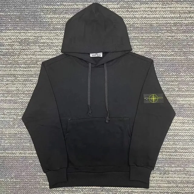 Stone Island Hooded Sweatshirt Compass Patch