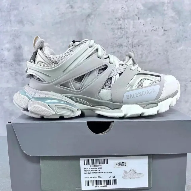 GOOD 巴黎Track3.0 拼接奶茶色