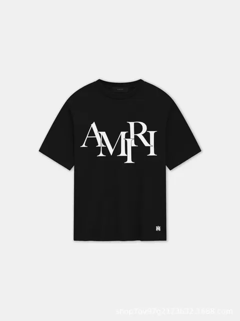 Logo T-Shirt Oversized AMIRI Print