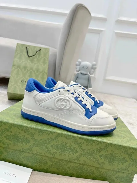Gucci Horsebit 1955 Sneaker White and Blue