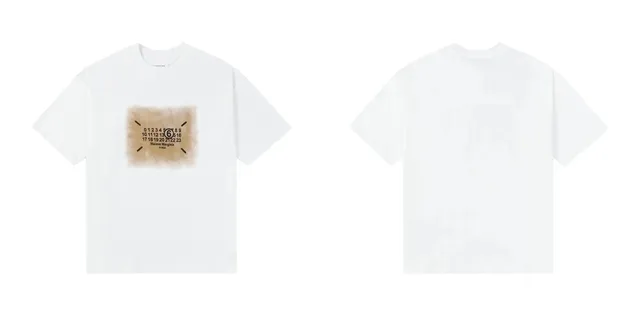 Maison Margiela T-Shirt Tabi Print