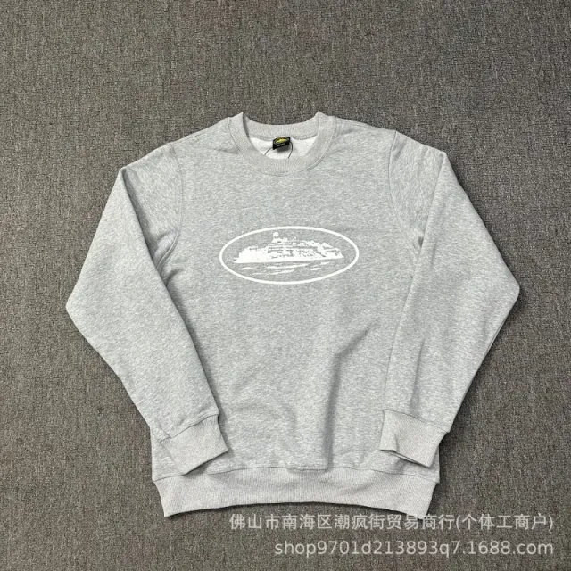 815灰色圆领卫衣