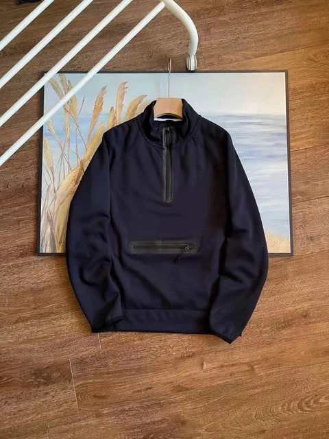 Half-Zip Pullover Navy